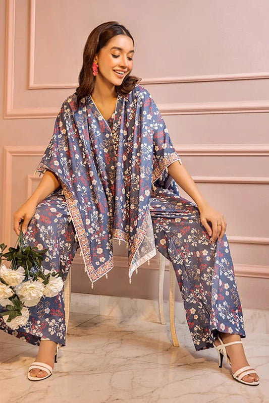 Picture of Safwa - Ruby 2 PC Printed Unstitched Collection Vol 1 - RBY 08 - Available at Raja Sahib