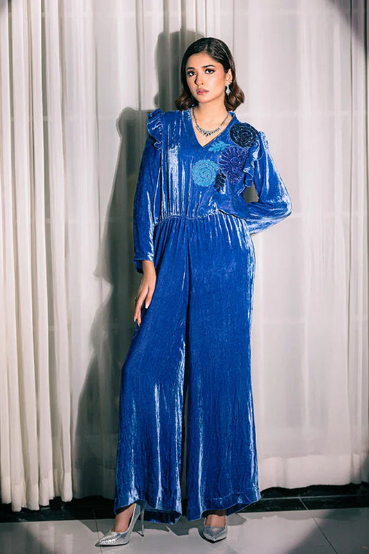 RJ'S Pret - Velours Exclusive Velvet Collection - Ocean Blue