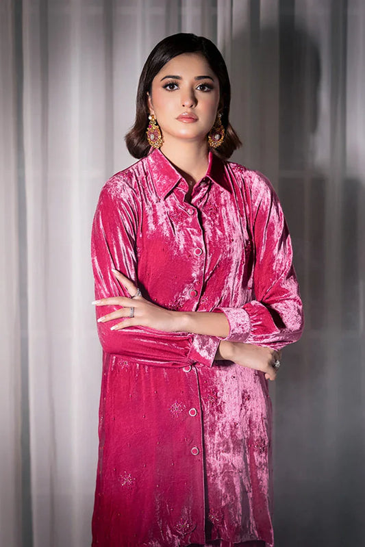 RJ'S Pret - Velours Exclusive Velvet Collection - Barbie Pink