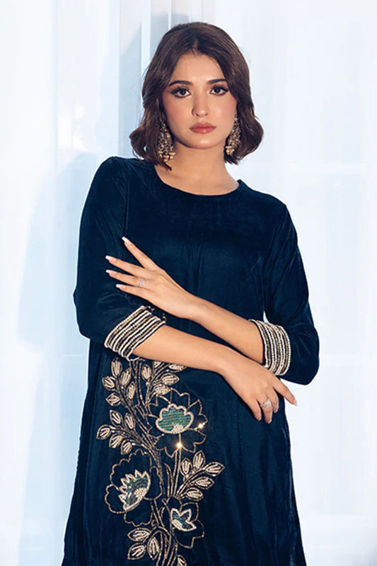 RJ'S Pret - Velours Exclusive Velvet Collection - Deep Sea Green