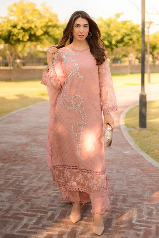 Picture of RJ'S Pret - Festal Luxury Pret - Flamingo Pink - Available at Raja Sahib