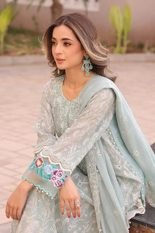 Picture of Rj's Pret - Luminescent Eid Edit - Mint Serenity - Available at Raja Sahib