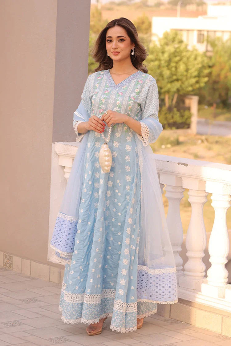 Picture of Rj's Pret - Luminescent Eid Edit - Ocean Blue - Available at Raja Sahib