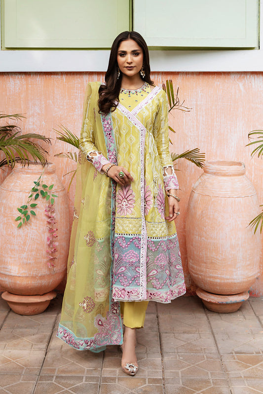 Maria Osama Khan - Rang e Noor Luxury Pret Collection - Kanwal Yellow