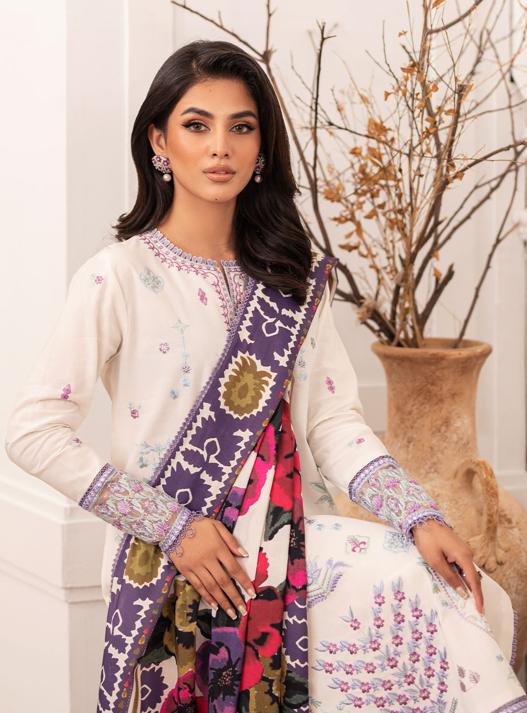 Picture of Roheenaz - Meraki Winter Collection - Hailee - Unstitched - Available at Raja Sahib