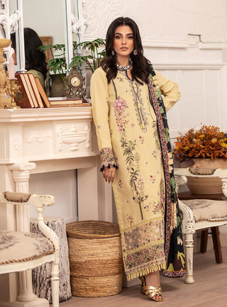 Picture of Roheenaz - Meraki Winter Collection - Evie - Unstitched - Available at Raja Sahib