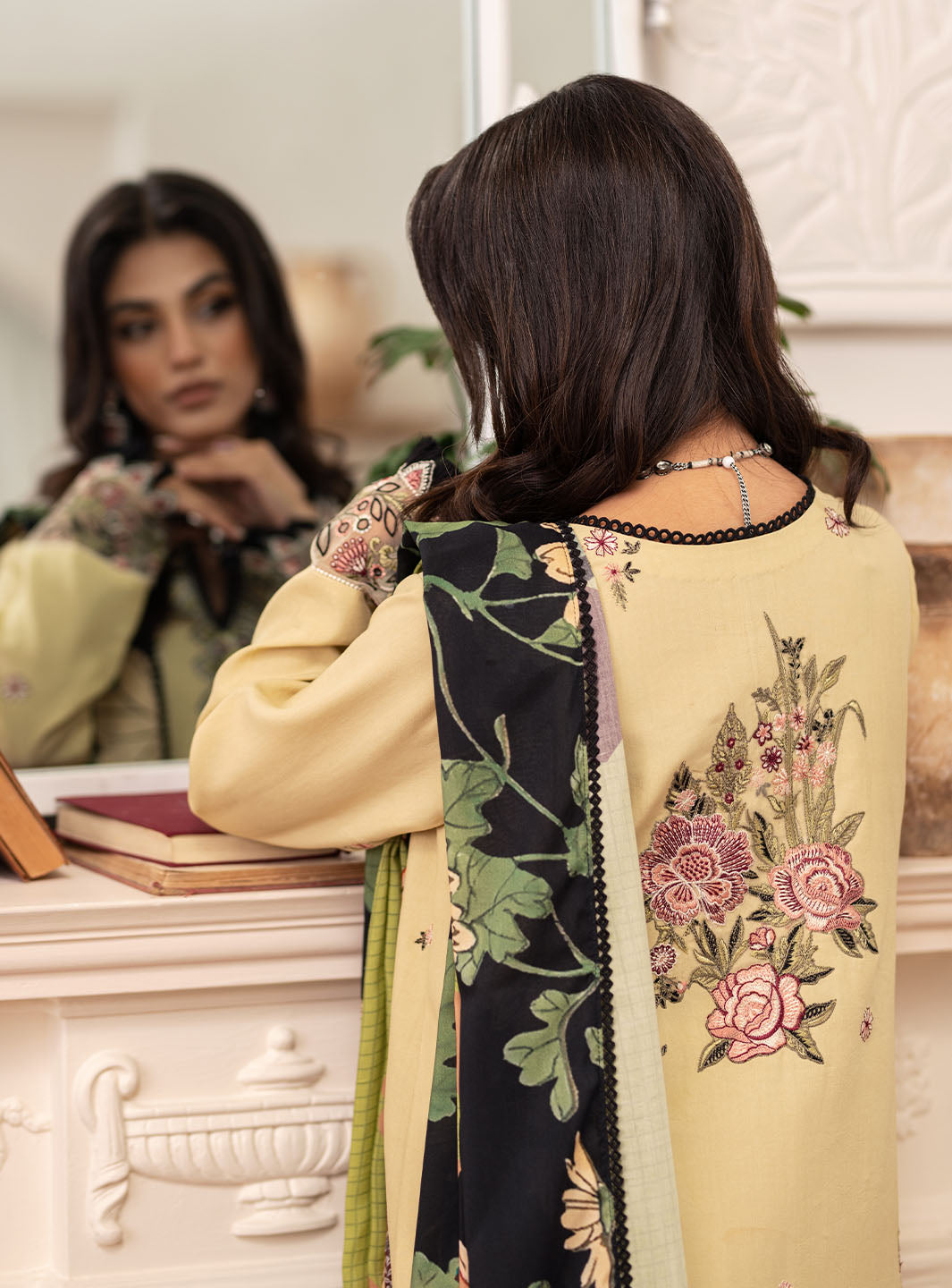 Picture of Roheenaz - Meraki Winter Collection - Evie - Unstitched - Available at Raja Sahib