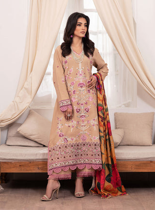 Picture of Roheenaz - Meraki Winter Collection - Blair - Unstitched - Available at Raja Sahib