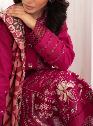 Picture of Roheenaz - Meraki Winter Collection - Yana - Unstitched - Available at Raja Sahib