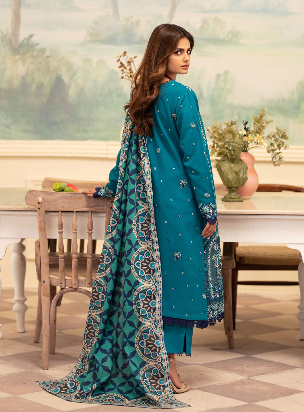 Picture of Roheenaz - Meraki Winter Collection - Tinsley - Unstitched - Available at Raja Sahib