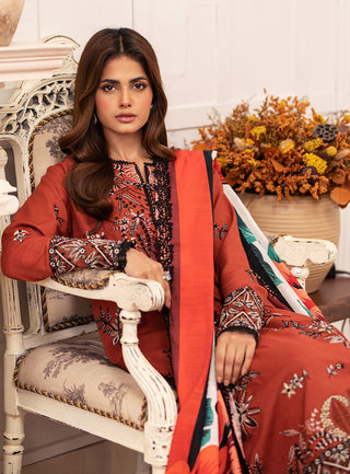 Picture of Roheenaz - Meraki Winter Collection - Alicia - Unstitched - Available at Raja Sahib