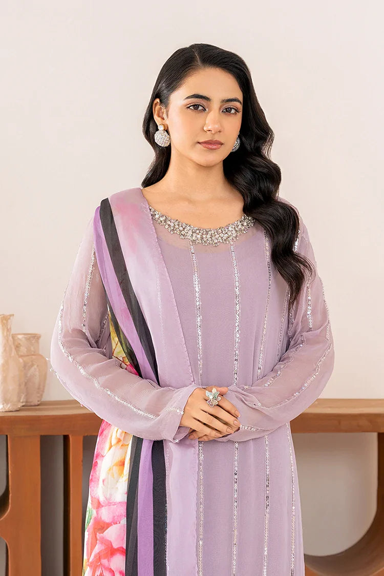 Picture of Stitch Vibes - Velora Collection - Violet Whisper - Available at Raja Sahib