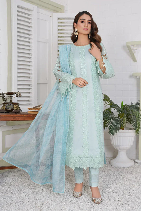 Picture of <!--bar-->Threads & Weaves - 3 PC Lawn Pret '24 - RTWL24201 - Available at Raja Sahib