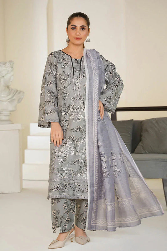 Threads & Weaves - 3 Piece - Silver Mist