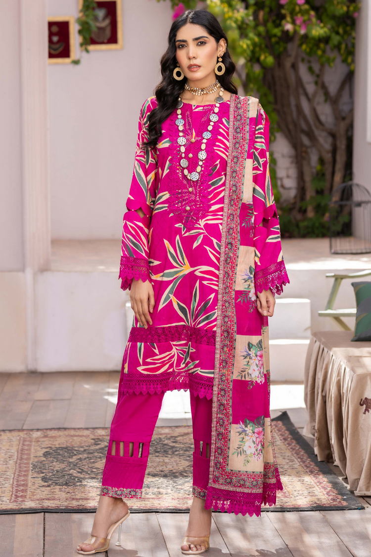 Picture of Humdum - Rang e Noor Unstitched Lawn Collection - D02 - Available at Raja Sahib