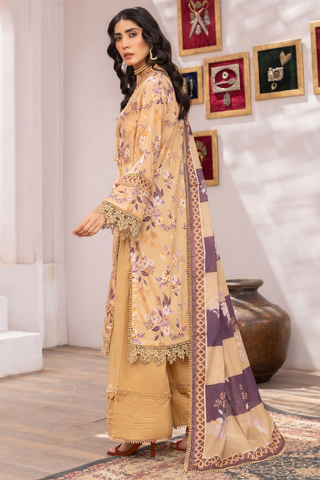 Humdum - Rang e Noor Unstitched Lawn Collection - D12