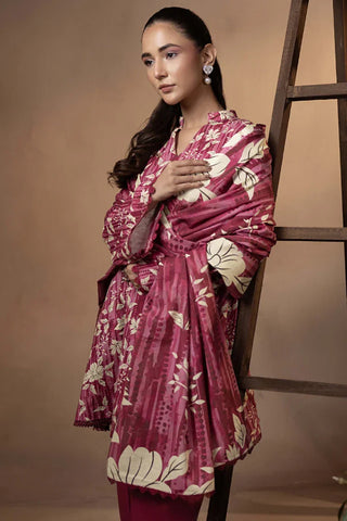 Picture of Humdum - Raya Unstitched Khaddar Collection - D01 - Available at Raja Sahib