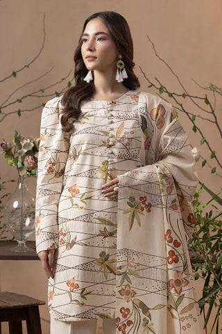 Picture of Humdum - Raya Unstitched Khaddar Collection - D04 - Available at Raja Sahib