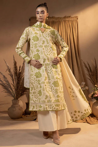 Picture of Humdum - Raya Unstitched Khaddar Collection - D07 - Available at Raja Sahib