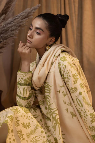 Picture of Humdum - Raya Unstitched Khaddar Collection - D07 - Available at Raja Sahib