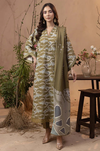 Picture of Humdum - Raya Unstitched Khaddar Collection - D08 - Available at Raja Sahib