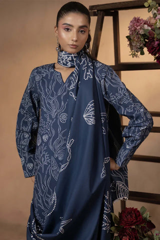 Picture of Humdum - Raya Unstitched Khaddar Collection - D09 - Available at Raja Sahib