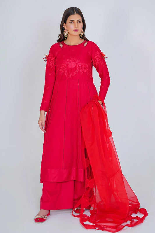 Picture of Amber Imran - Basic Pret '24 - Rose - Available at Raja Sahib