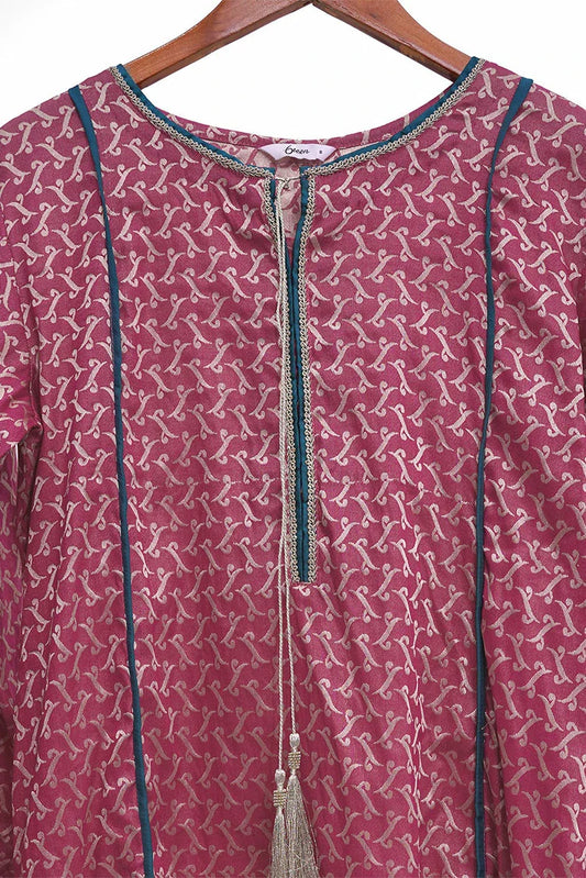 6Teen - 3 Piece - Lawn Suit - Hot Pink