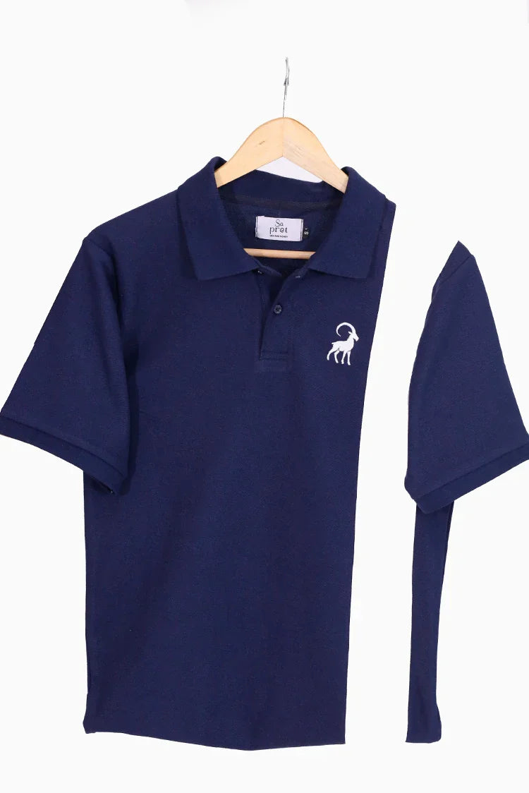Picture of SA Pret - Striped Polo Shirt - Available at Raja Sahib
