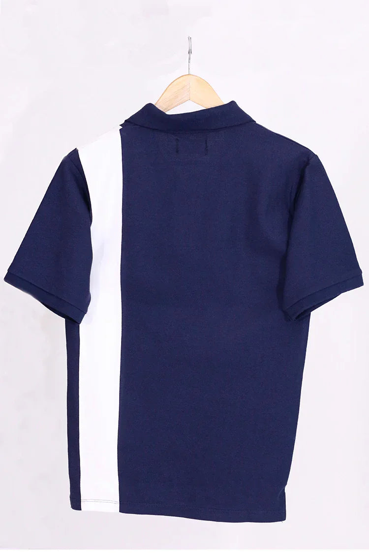 Picture of SA Pret - Striped Polo Shirt - Available at Raja Sahib