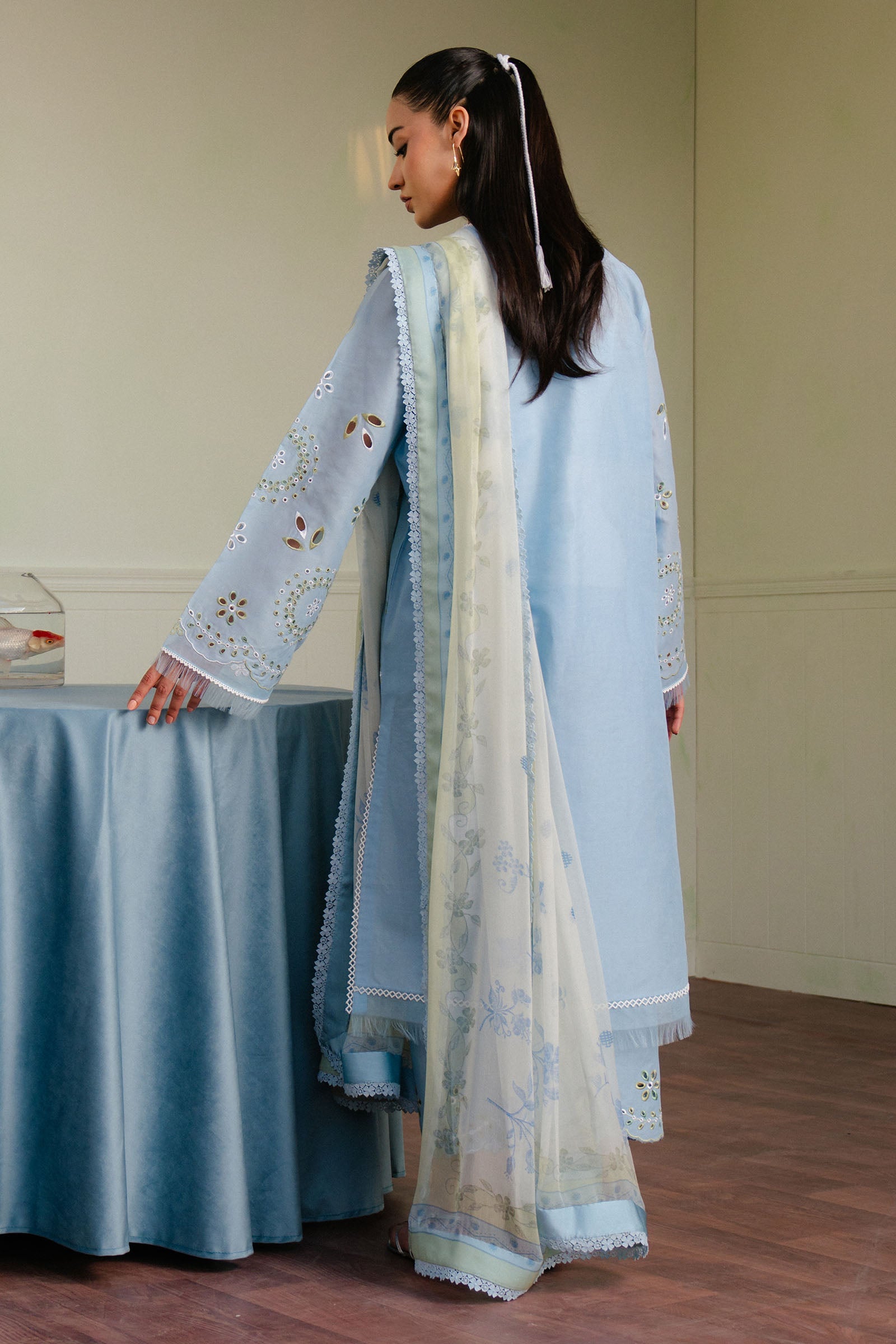 Picture of Zara Shahjahan - Coco Lawn Collection - SILAS-5A - Available at Raja Sahib