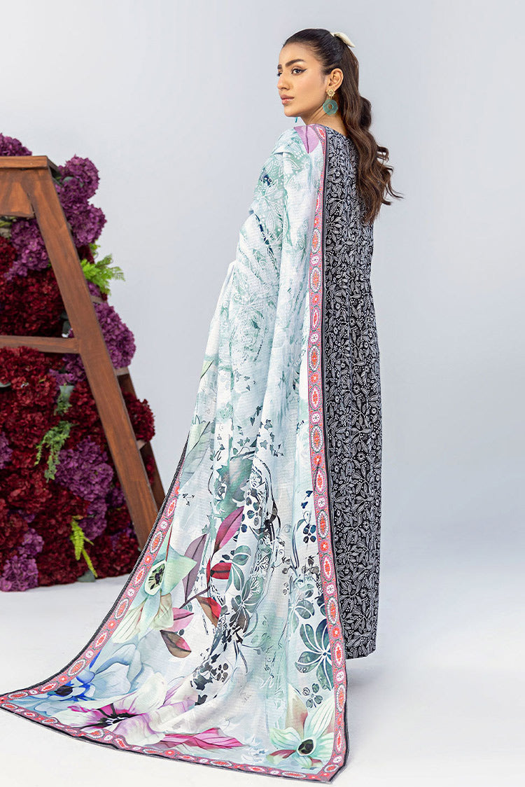 Picture of Safwa - Safron 3 Pc Digital Printed Lawn Collection Vol 01 - SAF-10 - Available at Raja Sahib