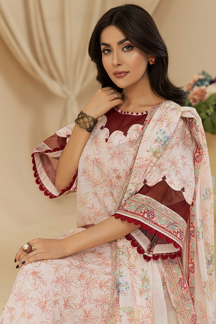 Picture of Safwa - Safron 3 Pc Digital Printed Lawn Collection Vol 02 - SAF-21 - Available at Raja Sahib