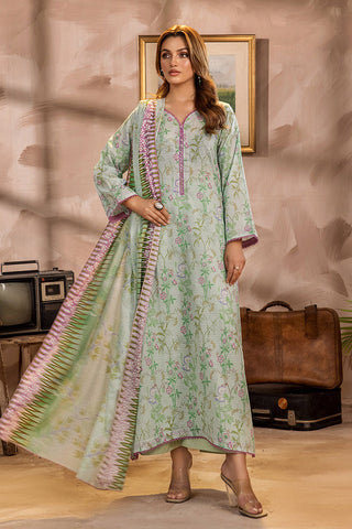 Picture of Safwa - Safron 3 Pc Digital Printed Lawn Collection Vol 03 - SAF-23 - Available at Raja Sahib