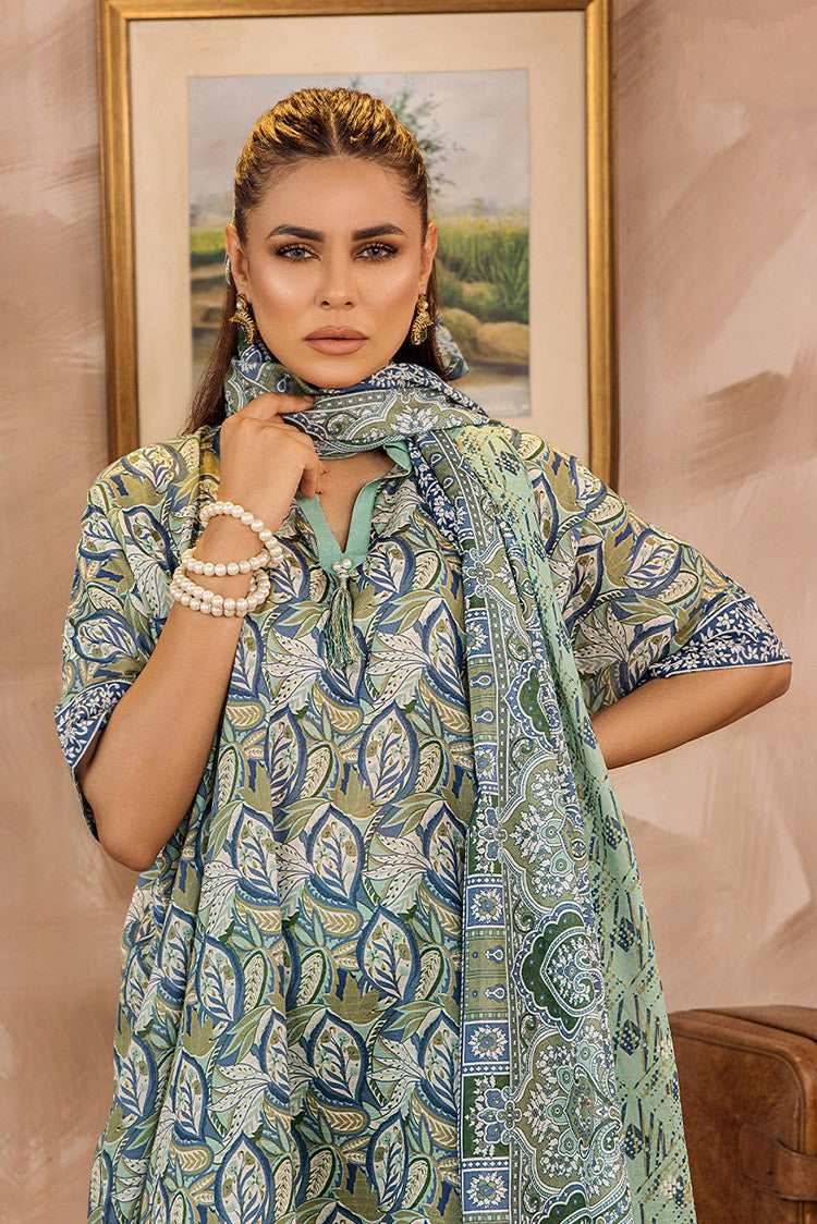 Picture of Safwa - Safron 3 Pc Digital Printed Lawn Collection Vol 03 - SAF-30 - Available at Raja Sahib