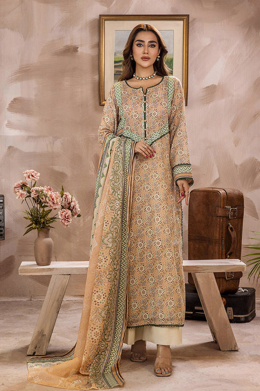 Picture of Safwa - Safron 3 Pc Digital Printed Lawn Collection Vol 03 - SAF-31 - Available at Raja Sahib