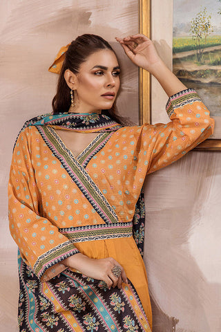 Picture of Safwa - Safron 3 Pc Digital Printed Lawn Collection Vol 03 - SAF-33 - Available at Raja Sahib