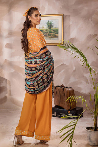 Safwa - Safron 3 Pc Digital Printed Lawn Collection Vol 03 - SAF-33