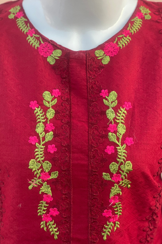 Picture of Damask - Sajni 2 PC Embroidered Pret Collection - Sehar - Available at Raja Sahib