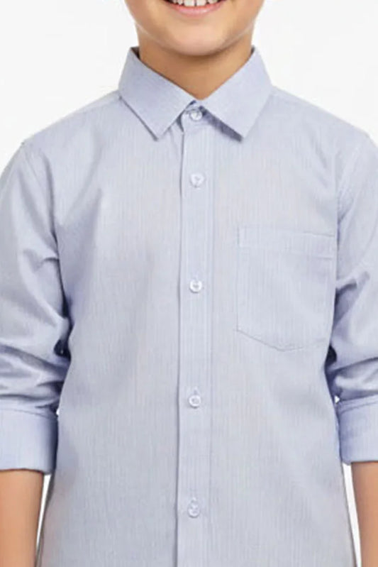 Peelu - Button Down Shirt - Blue