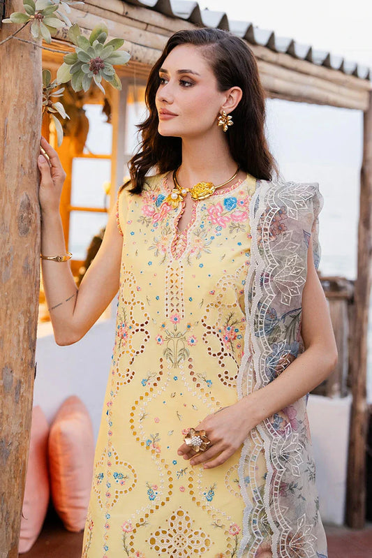 Fiona - Solara Luxury Lawn - Citrine