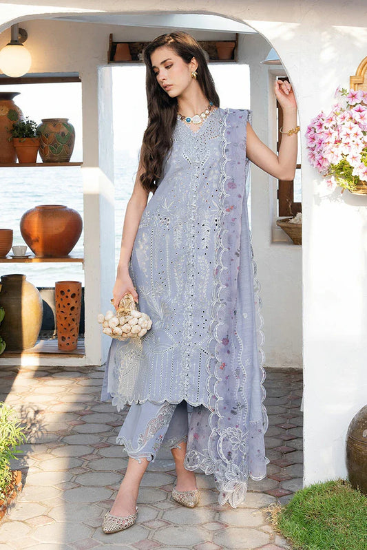 Fiona - Solara Luxury Lawn - Sterling