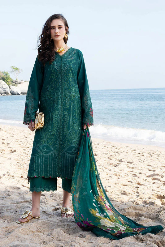 Fiona - Solara Luxury Lawn - Jade