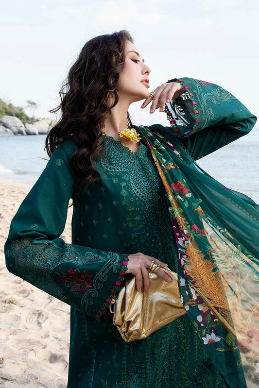 Fiona - Solara Luxury Lawn - Jade