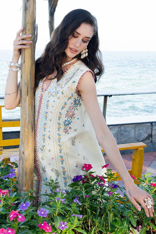 Fiona - Solara Luxury Lawn - Pearl