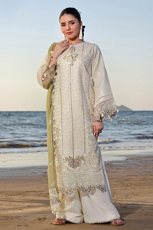 Picture of Izel Apparel - Saahil Signature Lawn Collection - Flossie - Available at Raja Sahib