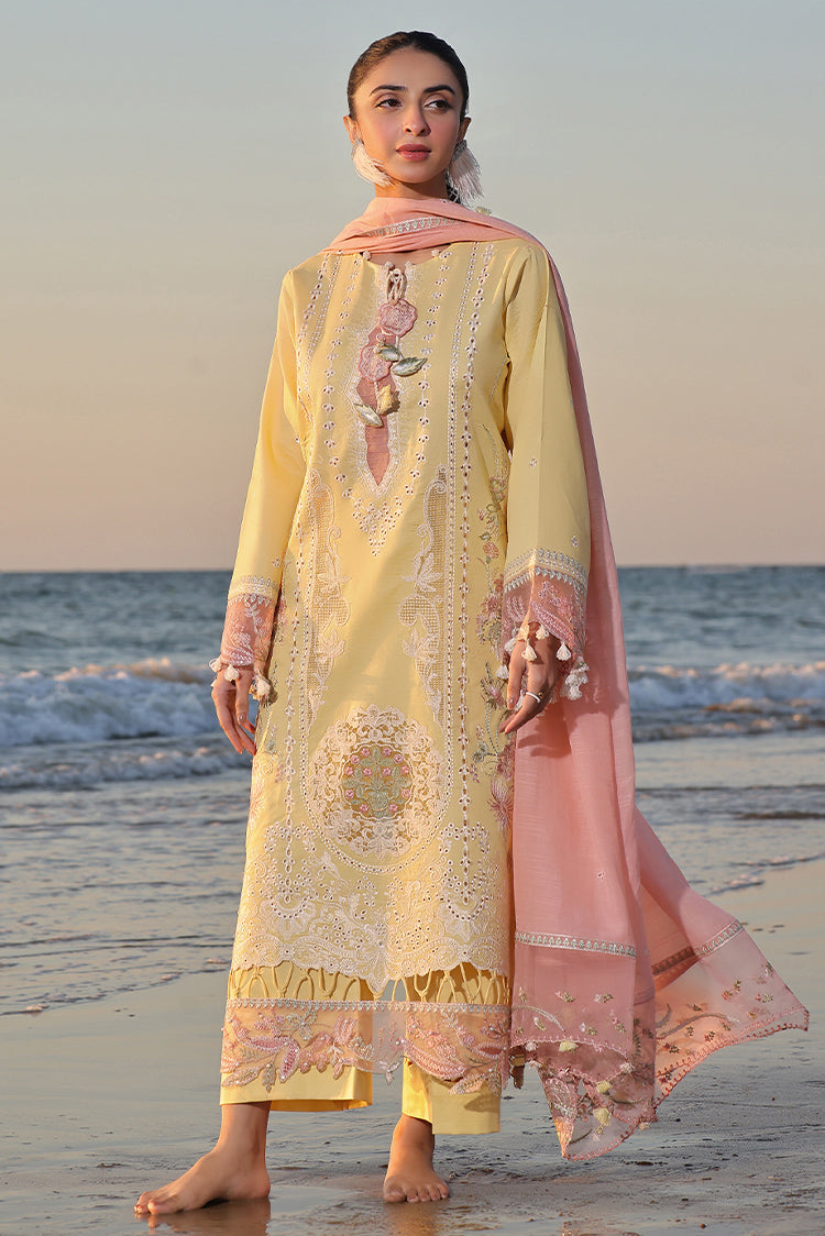 Picture of Izel Apparel - Saahil Signature Lawn Collection - Mushq - Available at Raja Sahib