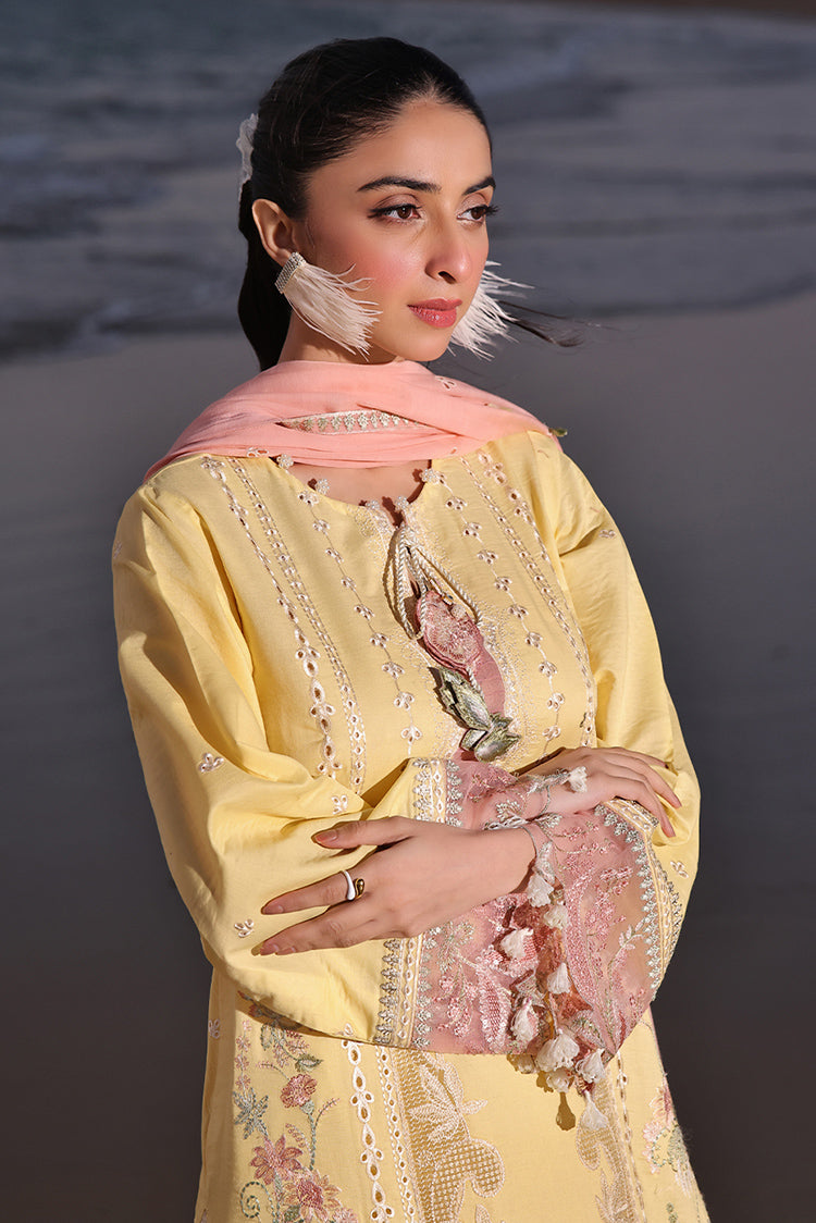 Picture of Izel Apparel - Saahil Signature Lawn Collection - Mushq - Available at Raja Sahib