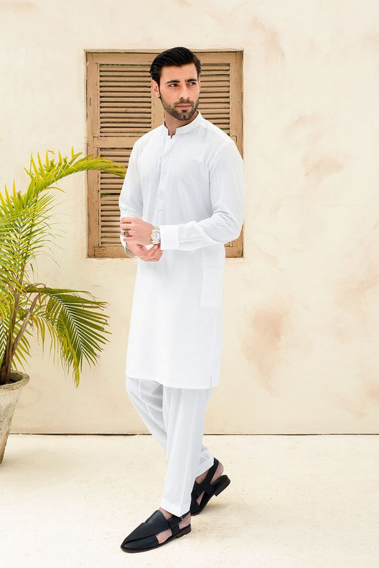Dynasty - Embroidered Wash & Wear Shalwar Kameez