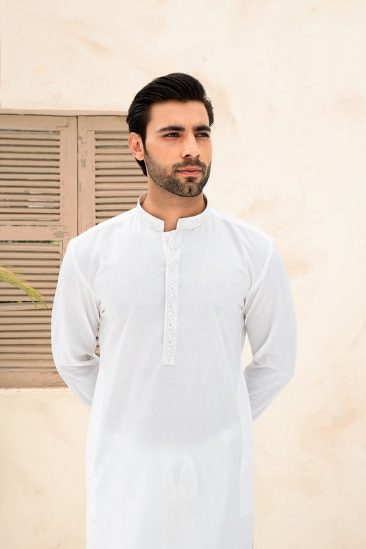 Dynasty - Embroidered Wash & Wear Shalwar Kameez